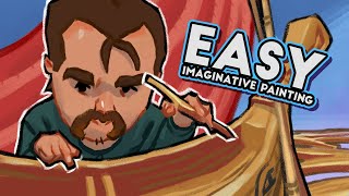 Imaginative Painting made EASY | The Ship of Theseus Method