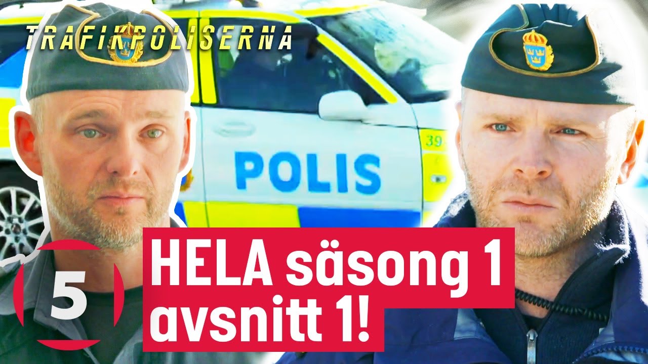 Fortkörningar, rattfyllerister, arga bilister! - hela första avsnittet av Trafikpoliserna! | Kanal 5