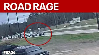 Harris County road rage incident on Cypresswood Drive caught on camera