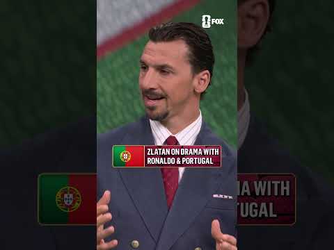 Video Zlatan on the position Portugal manager Roberto Martínez is in with Cristiano Ronaldo ??