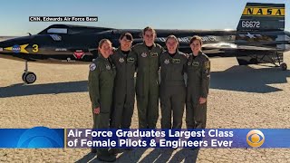 Air Force Test Pilot School Graduates Largest Class of Female Pilots And Engineers In History