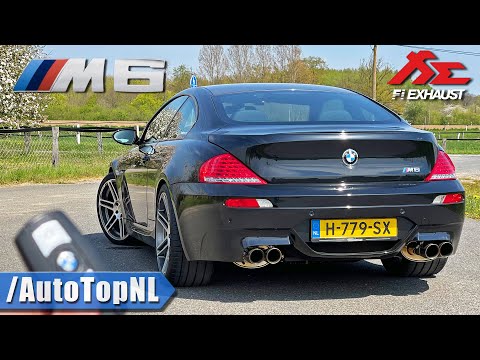 BMW M6 V10 E63 REVIEW on AUTOBAHN [NO SPEED LIMIT] by AutoTopNL