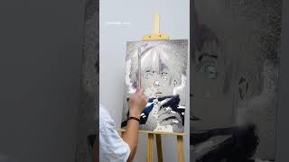 Gojo Glow Art ʘᴗʘ