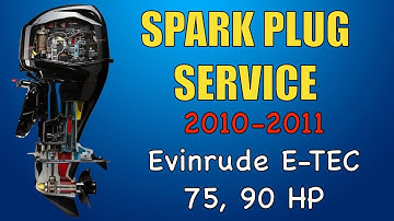 How to Remove, Index Spark Plugs 2010-2011 Evinrude E-TEC 75 90 HP