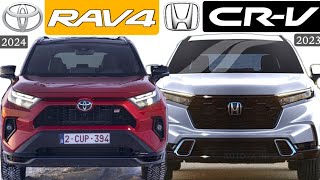 2023 Honda CR-V vs RAV4 (2024)| hybrid | fighter 🤔 cx5