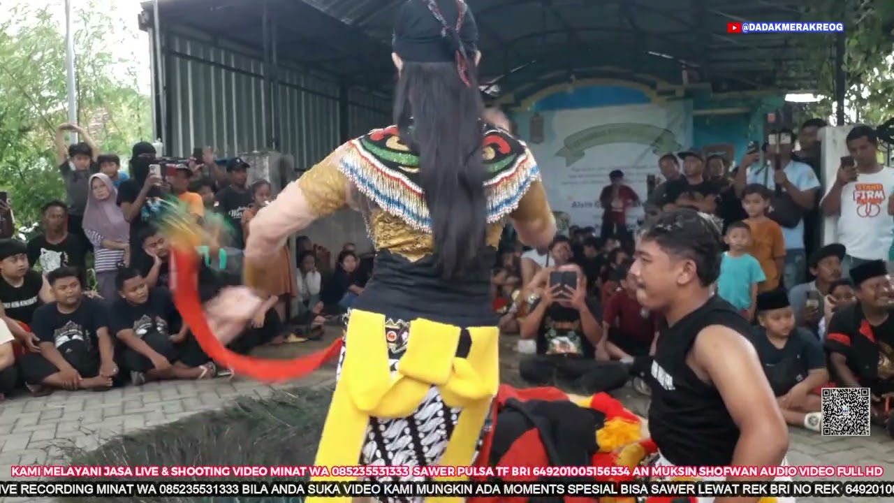 SOLAH DADAK MERAK REOG SINGO MUDO MANGGOLO PUTRO PLAYERS FITRI ,SANTI ,ENCIK, REVANDA, VANIA,RINDA,