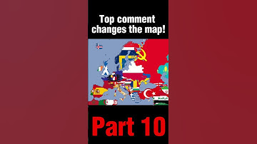 Top comment changes the map Part 10 #shorts #map #geography