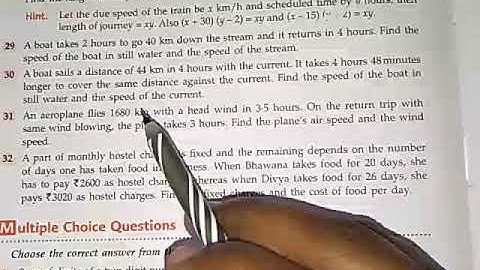 PROBLEMS ON SIMULTANEOUS LINEAR EQUATIONS 31