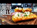 Lobster Rolls on Toasted Brioche Buns