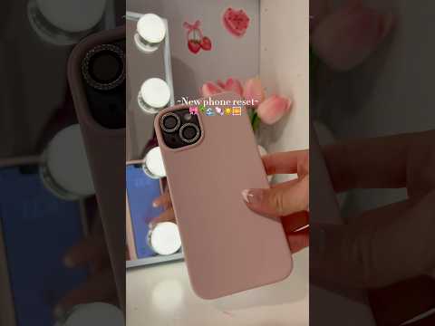 Phone reset🎀🌴🌊🐚☀️🌅#iphone #fyp