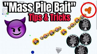 HOW TO GET BIG IN AGAR.IO MOBILE 😈| **NO CLICKBAIT**‼️