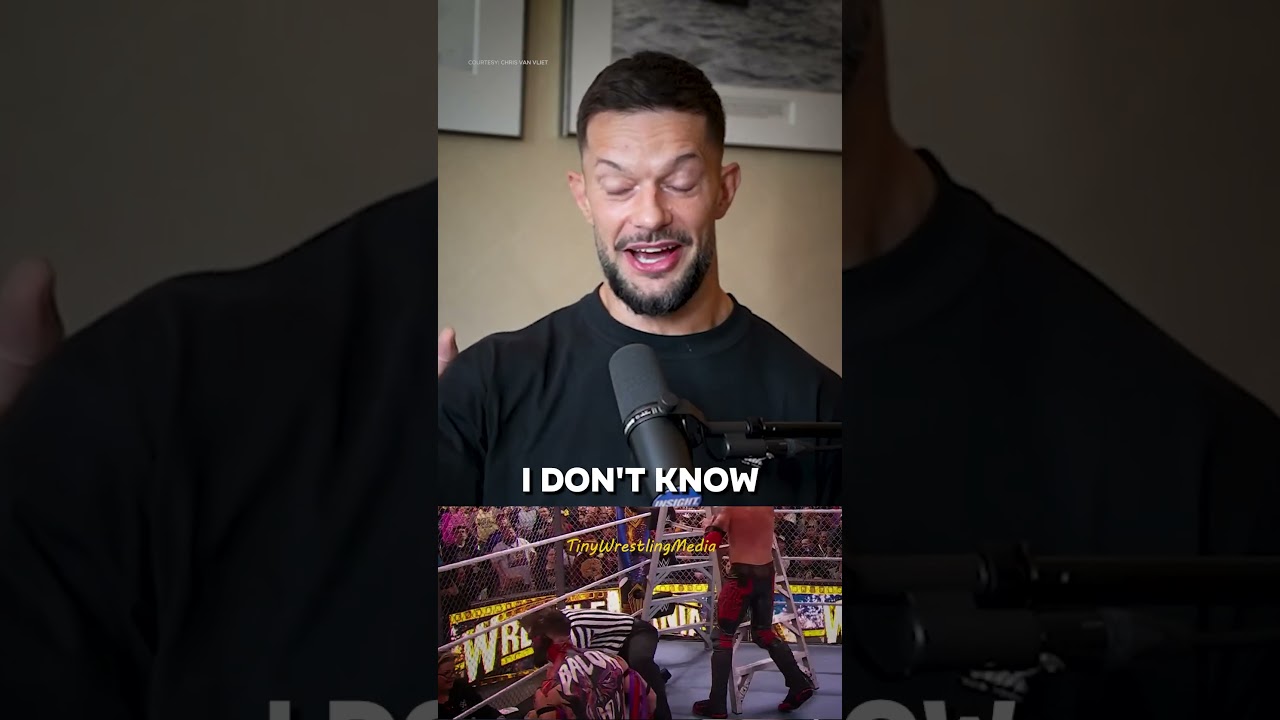 Finn Balor on getting staples during his match at WrestleMania 39