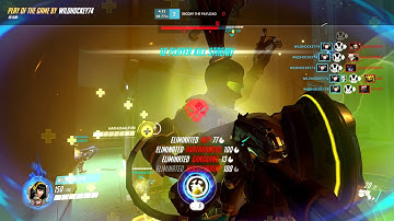 DVA Quintuple Kill - Overwatch