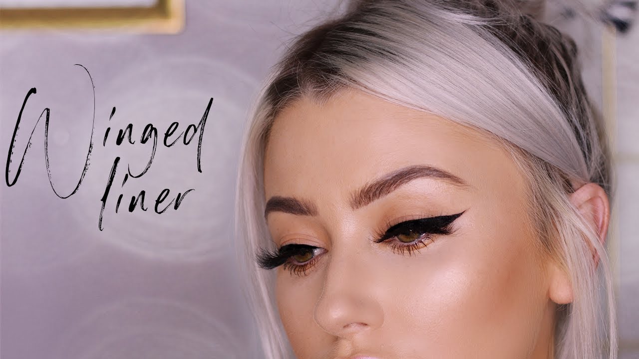 HOW TO WINGED LINER 2 WAYS lolaliner YouTube