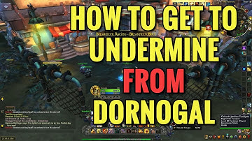 How To Get From Dornogal To Undermine (WoW TWW)