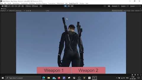 Multiple Weapons Selection in Unity Using Playmaker Without Coding | Tamil