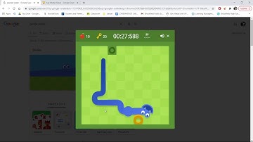 Google Snake WR Speedrun (1:18.283) key 25 1 slow small