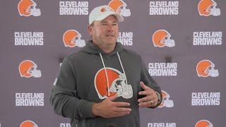 Browns OL Coach Mike Bloomgren on What He's Seen With Dawand Jones So Far - Sports4CLE, 9/19/25