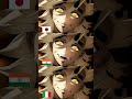 #shorts  童磨VS猗窩座、緊迫の上弦集結シーンを3カ国語で聴き比べ!|【鬼滅の刃】