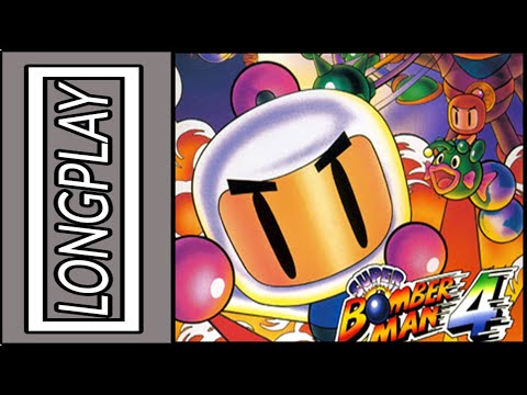 𝐋𝐎𝐍𝐆𝐏𝐋𝐀𝐘 Super Bomberman 4 SNES 4K 60FPS FULLGAME