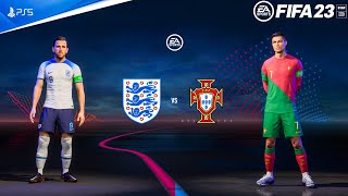 FIFA 23 - England Vs Portugal - International Friendly | PS5™ [4K60] Next Gen