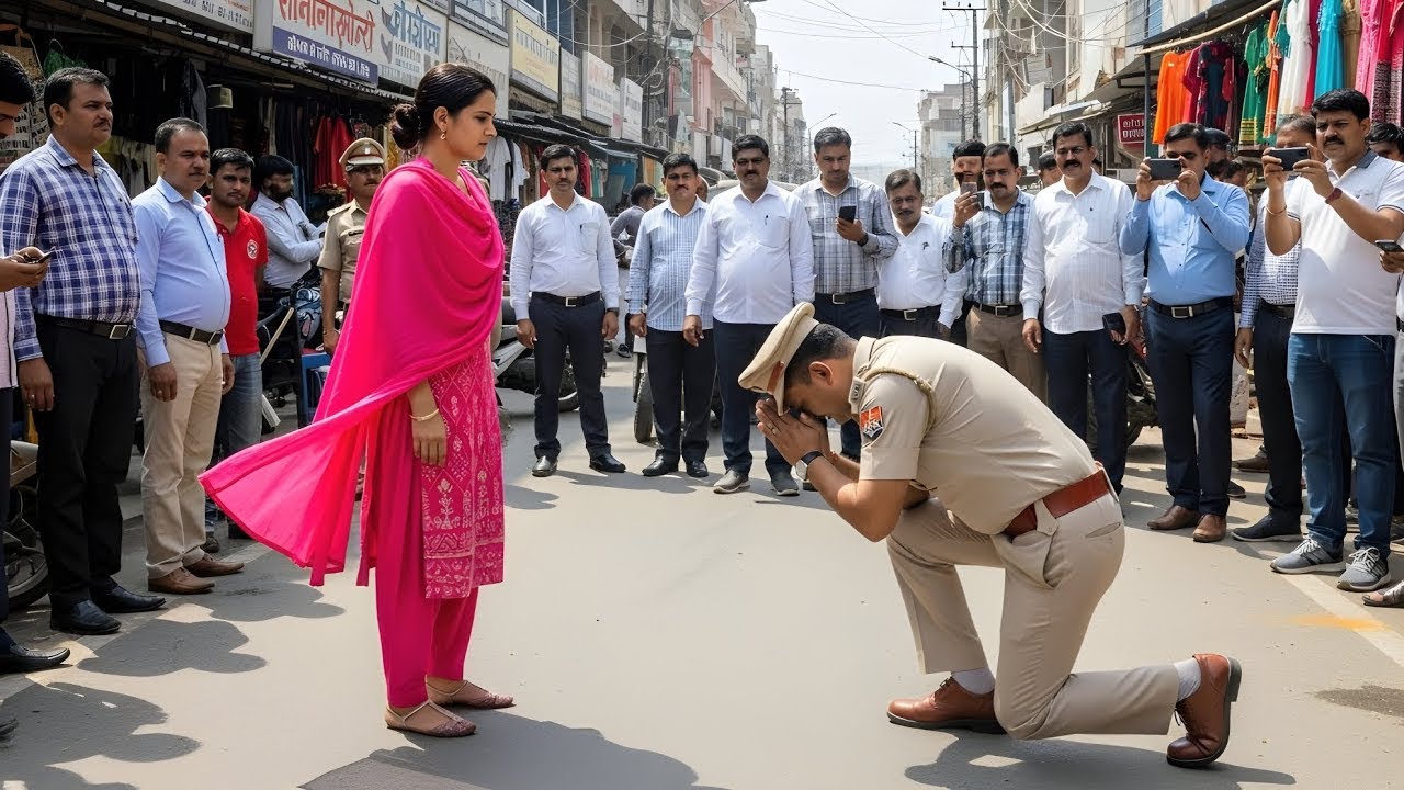 ఇన్స్పెక్టర్ ఒక పల్లెటూరి అమ్మాయి ముందు ఎందుకు నమస్కరించాడు?