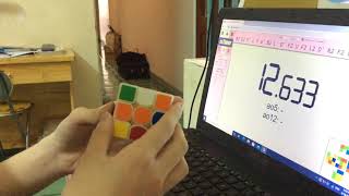 Rubik’s cube Average of 5 : 13.552