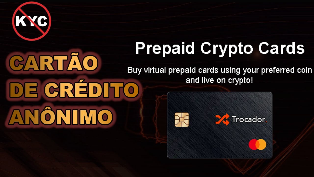Cartão Mastercard Internacional sem KYC do Trocador.App - YouTube