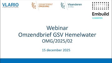 Webinar omzendbrief GSVH