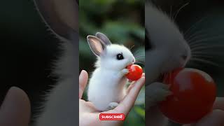 Aidorable Baby Bunnys Tomato Feast