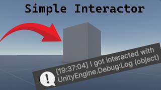 Unity Tutorial: Simple Interactor