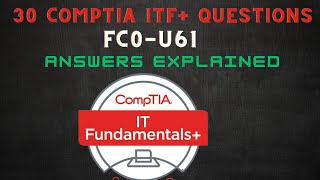 CompTIA ITF+ FC0-U61 30 Certification Practice Questions screenshot 1