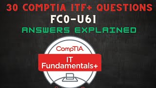CompTIA ITF+ FC0-U61 30 Certification Practice Questions