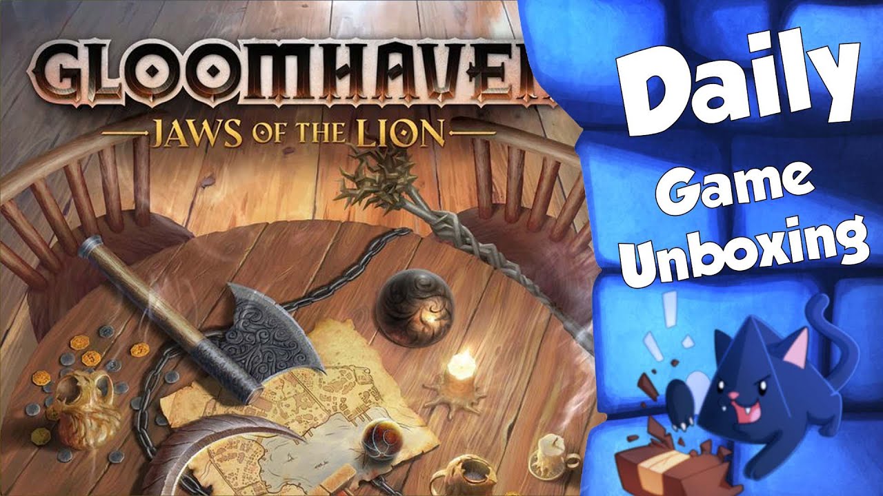 Vidéorègle 1  GLOOMHAVEN LES MACHOIRES DU LION