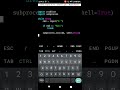 Shell Command Using Python's Subprocess & Readline Library