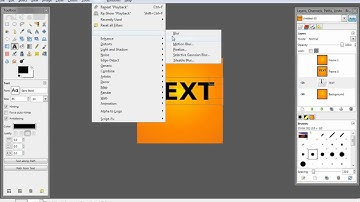 GIMP How To: Animated Text