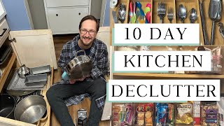 10 Day Kitchen Declutter  Kitchen Cleaning Marathon