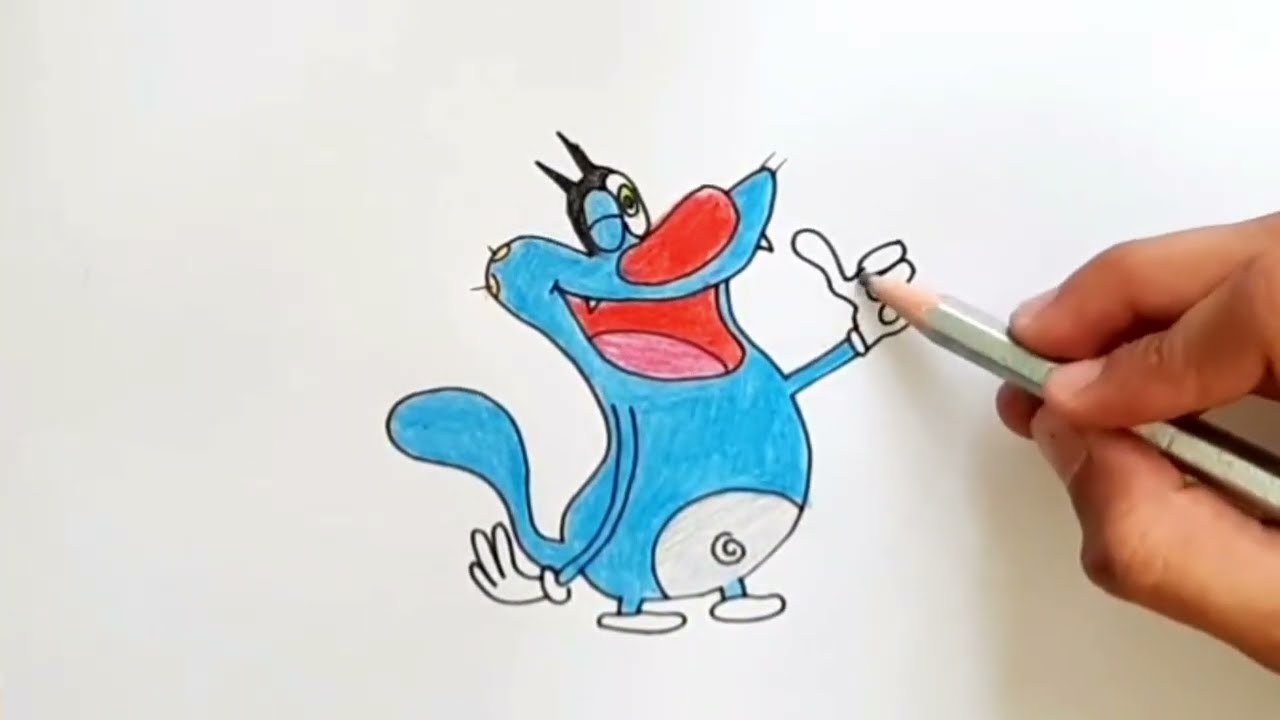 Funny Oggy Coloring Page for Kids - Free Oggy and the Cockroaches Printable  Coloring Pages Online for Kids - ColoringPages101.com | Coloring Pages for  Kids