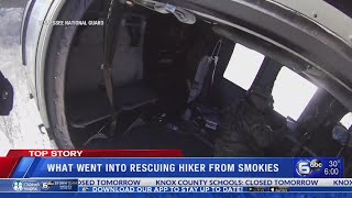 What went into rescuing a hiker from Smoky Mountains