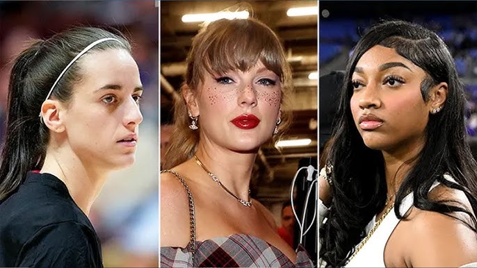 Taylor Swift fans side with Caitlin Clark after Angel Reese interviews  Travis Kelce's ex-girlfriend