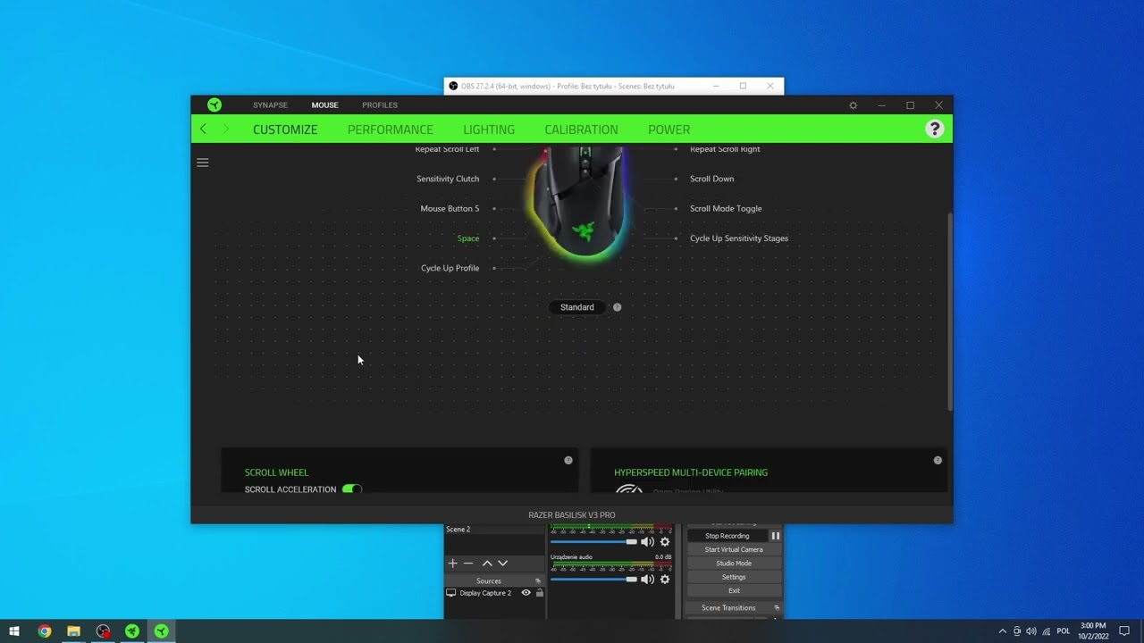 Razer Basilisk V3 Pro How To Change Scroll Wheel Settings YouTube Razer Basilisk V3 Pro How To Change Scroll Wheel Settings YouTube