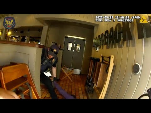 Phoenix Officer Stops Perp With Rock