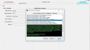 PS-CAL Power Sensor Calibration Software - How to Create Generic Template - SILENT