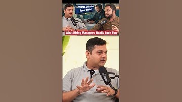 What Hiring Managers Really Look For: Resume, LinkedIn & Proof of Work — Shashikanth