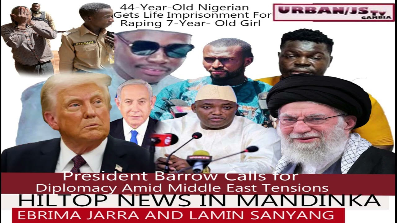 President Barrow Calls for Diplomacy Amid Middle East Tensions