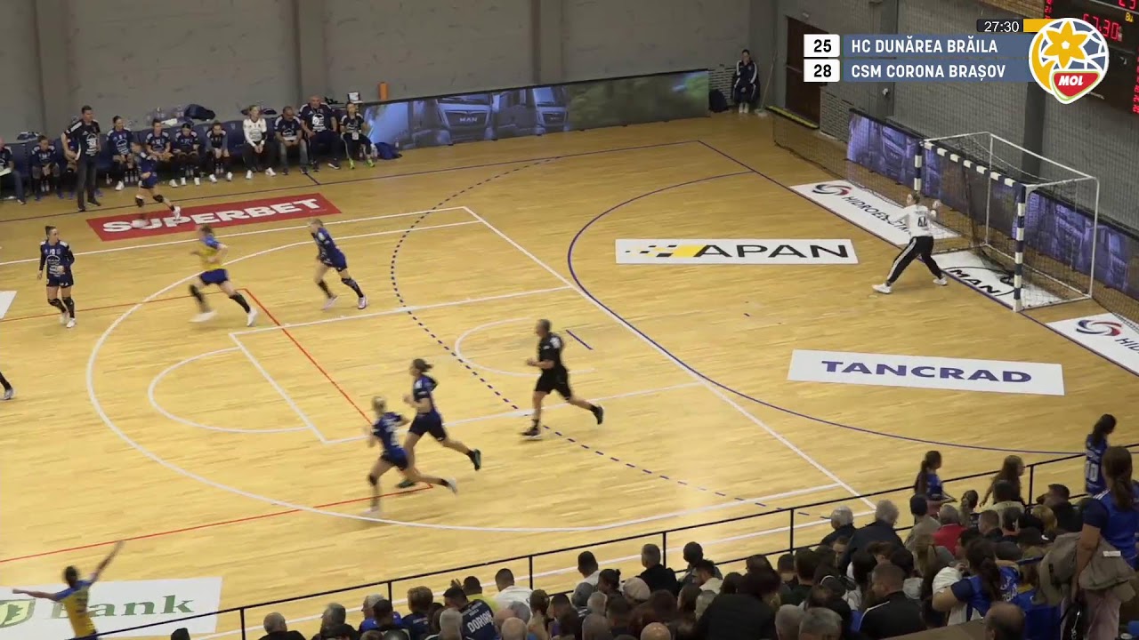 HC DUNĂREA BRĂILA - CSM CORONA BRAȘOV