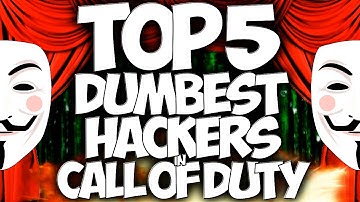 TOP 5 DUMBEST HACKERS IN CALL OF DUTY!! "HACKER TROLLING" SCRIPT KITTIES EXPOSED!!