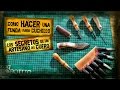 Cómo Hacer una FUNDA de CUERO Para CUCHILLO Paso a Paso | Los SECRETOS de UN ARTESANO