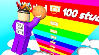 Roblox Super Dunk BUT Every Second You Get +1 JUMP