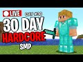 30 DAYS HARDCORE SMP | Last Day On The Server..